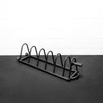 Suporte p/ Anilha Olímpica - Horizontal c/ Rodas 