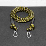 Corda Elástica (12mm) - 3mts c/ 2 Mosquetões