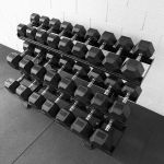 Kit Dumbbell Hexagonal Vulcanizado 12,5 a 40Kg (12 Pares) + Suporte