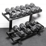 Kit Dumbbell Sextavado 10 A 22,5 Kg Texturizado