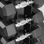 Kit Halter Hexagonal Vulcanizado 1 A 10Kg (10Prs) + Suporte