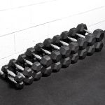 Kit Halter Hexagonal Vulcanizado 1 A 10Kg (10Prs) + Suporte
