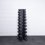 Kit Halter Sextavado 01 A 10Kg Texturizado + Suporte