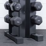 Kit Halter Sextavado 01 A 10Kg Texturizado + Suporte