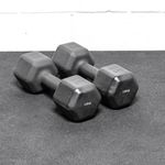 Kit Dumbbell Sextavado 12,5 a 25Kg (6 Pares) + Suporte 