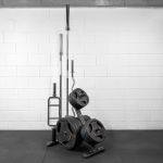 Kit 200kg de Anilha  Olímpica Vulcanizada +Barras + Suporte