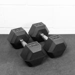 Dumbbell Hexagonal Vulcanizado 15Kg