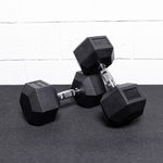 Dumbbell Hexagonal Vulcanizado 22,5Kg