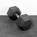 Dumbbell Hexagonal Vulcanizado 30Kg