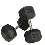 Dumbbell Hexagonal Vulcanizado 32,5Kg