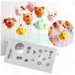 Molde De Silicone Focinho e rostinhos de animais p/ Decorar