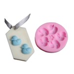 Molde de Silicone patinhos para decorar cupcakes doces trufa