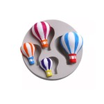 Molde De Silicone Balão Balões de Viagem 4 Cav