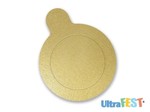 Base Ouro Redonda para Doces 8cm com 20 Uni Ultrafest