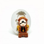 Molde de Silicone A Bela e a Fera - Relógio Cogsworth