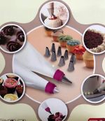 Kit De Bicos Decorador Com 12 Peças