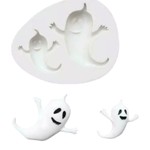 Molde de Silicone Halloween - 2 Fantasmas