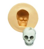 Molde de Silicone Caveira Halloween Dia das Bruxas