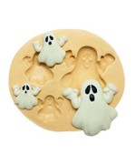 Molde de Silicone Fantasmas Para Decorar Halloween