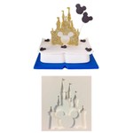 Molde de Silicone Castelo Disney Para Decorar