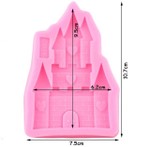 Molde de Silicone Castelo de Princesas