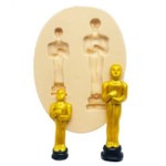 Molde de Silicone Estatuetas do Oscar 2 Cav