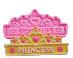 Molde De Silicone Coroa De Princesas (Princess)