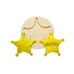 Molde de Silicone Cowboy - Estrela do Xerife Sheriff