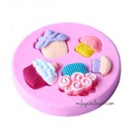 Molde de Silicone para Decorar Cupcakes Variados