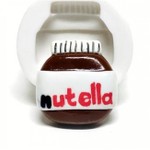 Molde de Silicone Pote de Nutella (Chocolate)