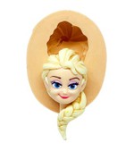 Molde de Silicone Frozen Rosto Elsa