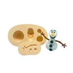 Molde de Silicone Frozen - Olaf 3D Mod 2