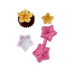 Molde de Silicone Flores - Rosa Lorena + Cortador