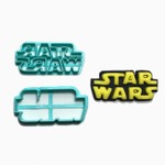 Cortador Logo Star Wars 5cm para Decorar