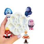 Molde de Silicone Filme Divertida Mente Universal