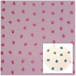 Stencil Textura Patinhas / Patas Pet SG45