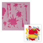 Stencil Texturas Manchas de Tinta Splash SG5