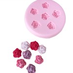 Molde De Silicone Modelo 6 Mini Rosas