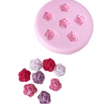 Molde De Silicone Modelo 6 Mini Rosas