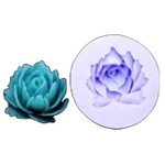 Molde de Silicone Rosa de Inverno para Decorar Jardim