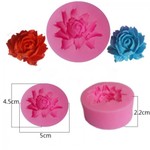 Molde de Silicone Flores - Rosa #3