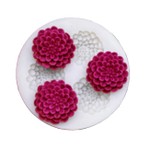 Molde de Silicone 3 Mini Flores Suculentas M