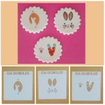 Kit Stencils de Páscoa Estampas 3 Uni DN66