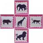 Kit Stencils Animais do Safari DN65