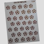 Stencil Bolas de Futebol DN17