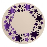 Stencil Para Topo de Bolo - Estrelas DN96 18cm