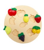 Molde De Silicone Mini Frutas Diversas