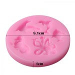 Molde De Silicone Fundo do Mar Animais Marinhos 5 Modelos