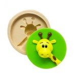 Molde de Silicone Galinha Pintadinha - Girafa para Decorar