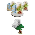 Molde de Silicone Árvore Bonsai